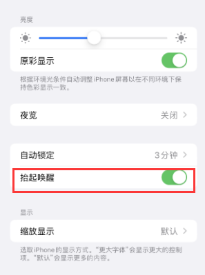 杭锦苹果授权维修站分享iPhone轻点无法唤醒怎么办