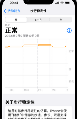 杭锦iPhone手机维修如何在iPhone开启'步行稳定性通知'