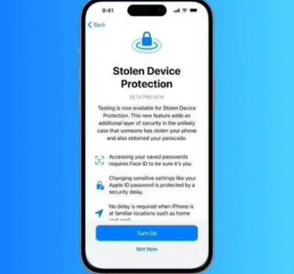 杭锦苹果授权维修店分享被盗设备保护功能开启方法 