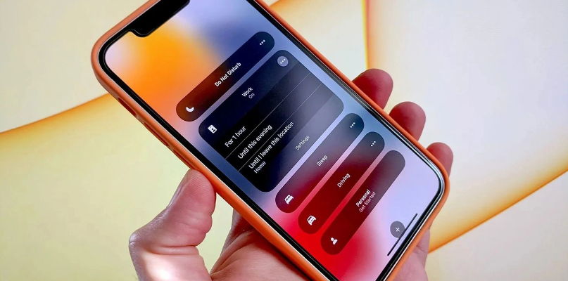 杭锦苹果14维修分享iPhone 14未开启专注模式通知被静音 